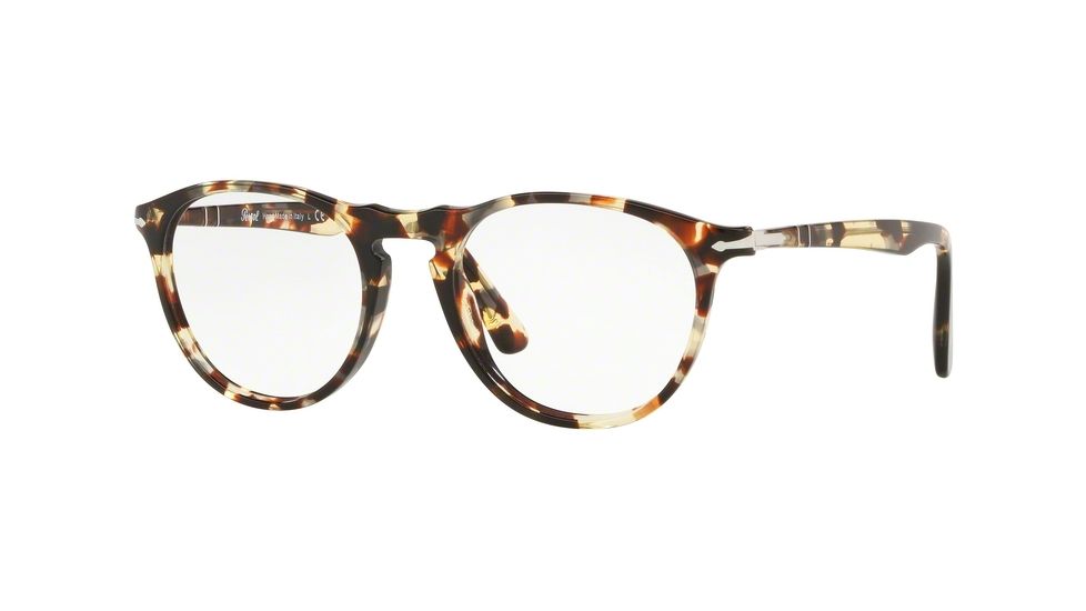 Persol PO3205V Eyeglass Frames 1057-49 - Grey-Brown Frame