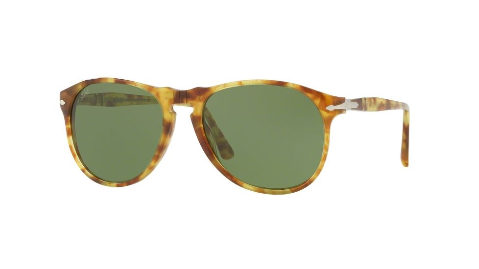 Persol PO6649S Bifocal Prescription Sunglasses PO6649S-10614E-55 - Lens Diameter 55 mm, Frame Color Yellow Tortoise