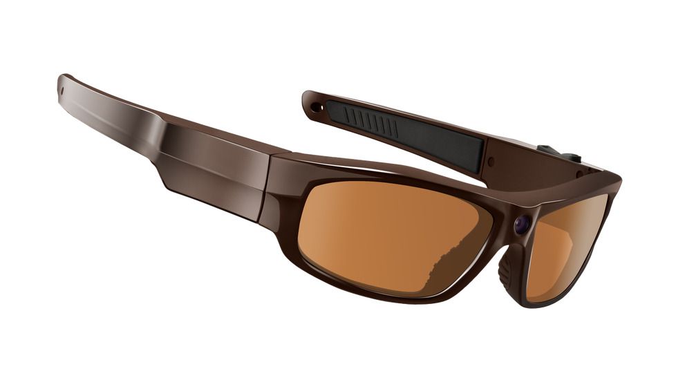 Pivothead Durango 8 Megapixel Digital Sunglasses,Bronze Frame,Amber Lens 1LD2