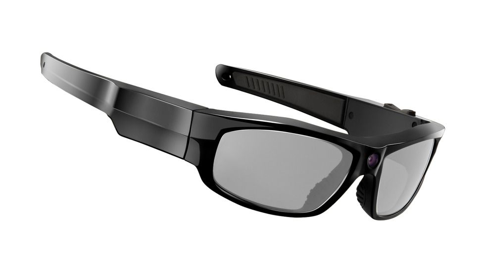 Pivothead Durango 8 Megapixel Digital Sunglasses,Glossy Black Frame,Smoke Grey Lens 1LD3