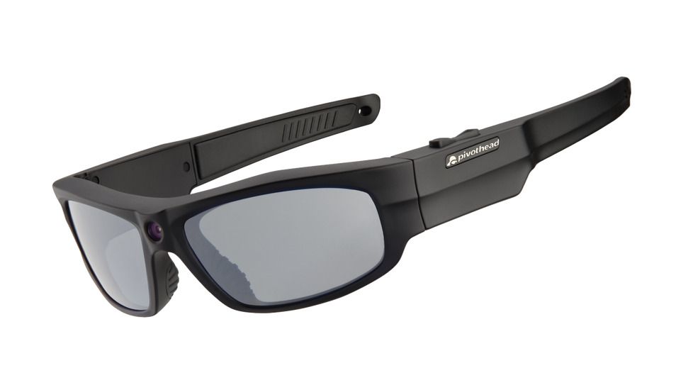 Pivothead Durango 8 Megapixel Digital Sunglasses,Matte Black Frame,Smoke Grey Lens 1LD1