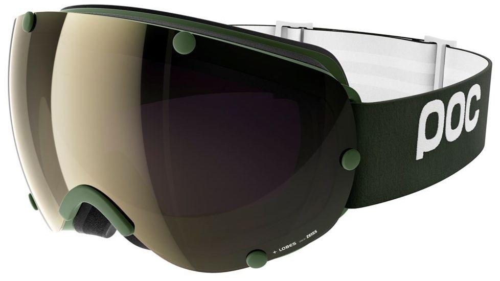 POC Lobes with Contrast Lens-Methane Green-Yellow