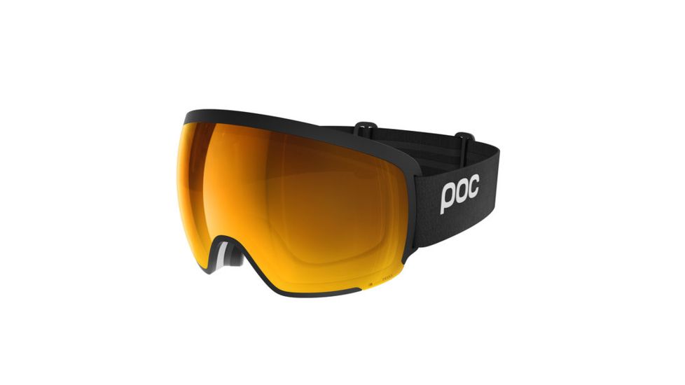 POC Orb Clarity Snow Goggles, Uranium Black/Spektris Orange, 40700BKO