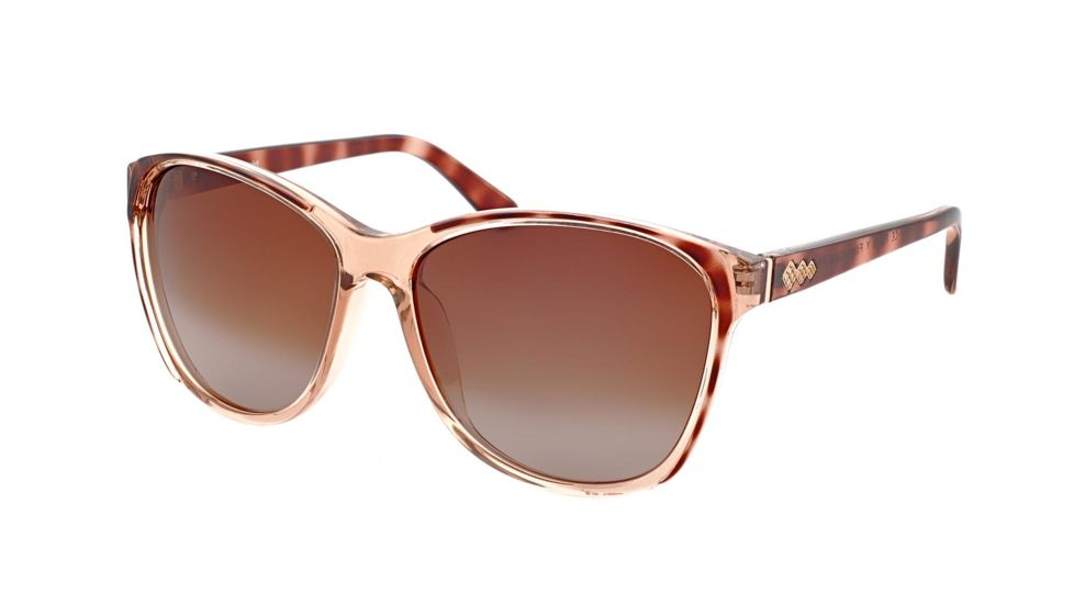 Polaroid Carol Womens Sunglasses - Brown Frame, Polarized Brown Gradient Lenses PDF8110Y