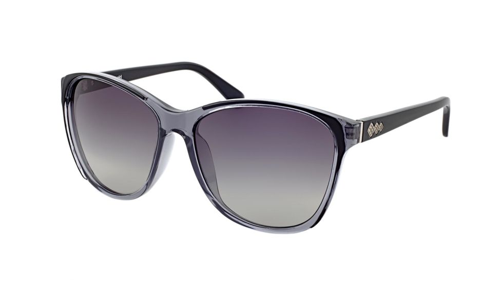 Polaroid Carol Ladies Sunglasses - Grey Frame, Polarized Grey Gradient Lenses PDF8110Z