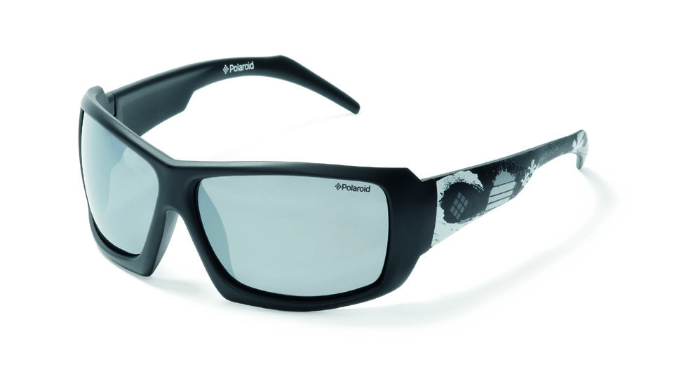Polaroid Sean Sport Sunglasses - Matte Black Frame, Polarized Grey Lenses PDP7103Y
