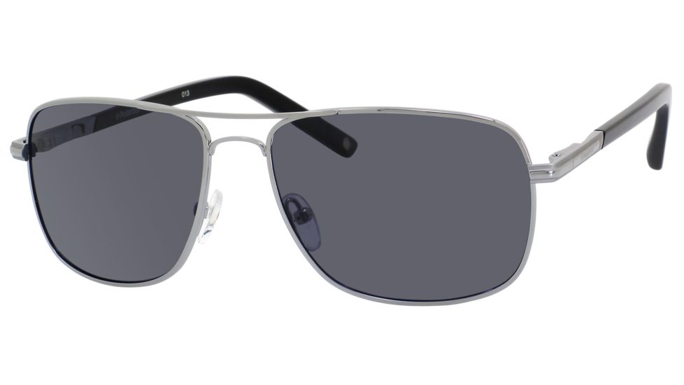 Polaroid U 9301/S Sunglasses U9301S-0B9W-1T-5115 - A / Gunmetal Frame, Gray Polarized Lenses, Lens Diameter 51mm, Distance Between Lenses 15mm