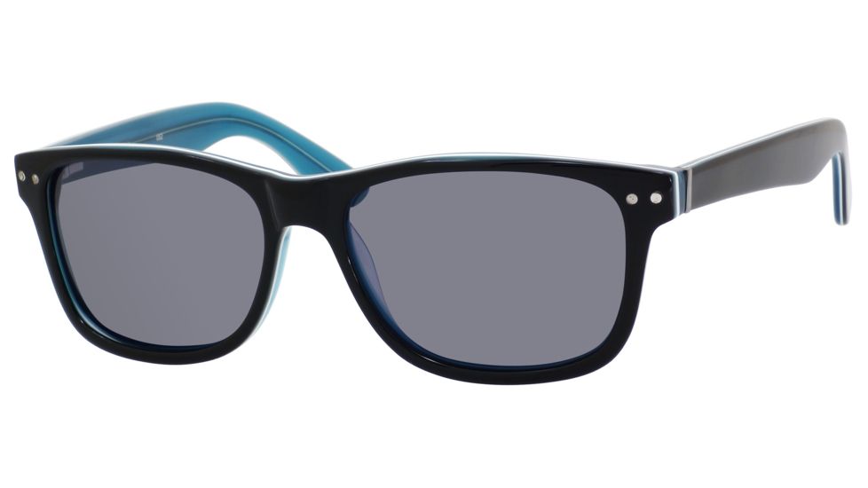 Polaroid U 9353/S Bifocal Prescription Sunglasses U9353S-09MQ-1T-5617 - Lens Diameter 56 mm, Frame Color C / Black / White