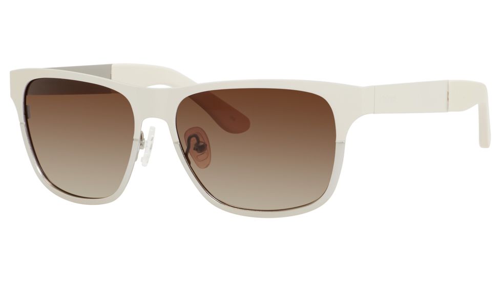 Polaroid X 4414/S Sunglasses X4414S-010A-S7-5515 - Beige Frame, Brown Gradient Polarized Lenses, Lens Diameter 55mm, Distance Between Lenses 15mm
