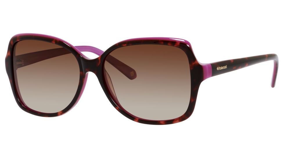 Polaroid X 8404/S Sunglasses X8404S-00BM-S7-5915 - Havana Frame, Brown Gradient Polarized Lenses, Lens Diameter 59mm, Distance Between Lenses 15mm
