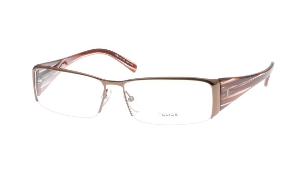 Police 8151 Brown Eyeglasses Frame, K01