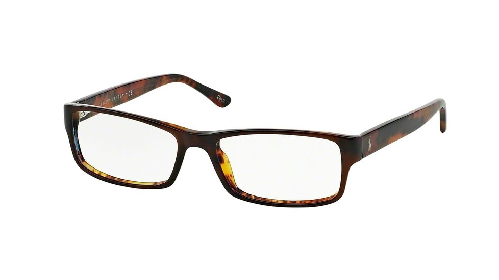Polo Eyeglasses, 58mm, Top Brown / Havana, PH2065-5035-58-SV