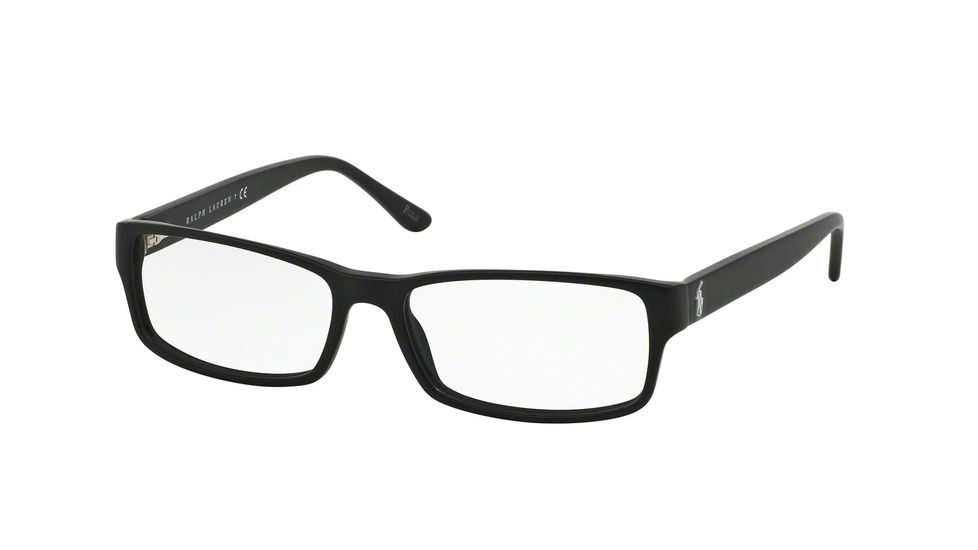 Polo Eyeglasses PH2065 with Rx Prescription Lenses 5284-54 - Matte Black Frame