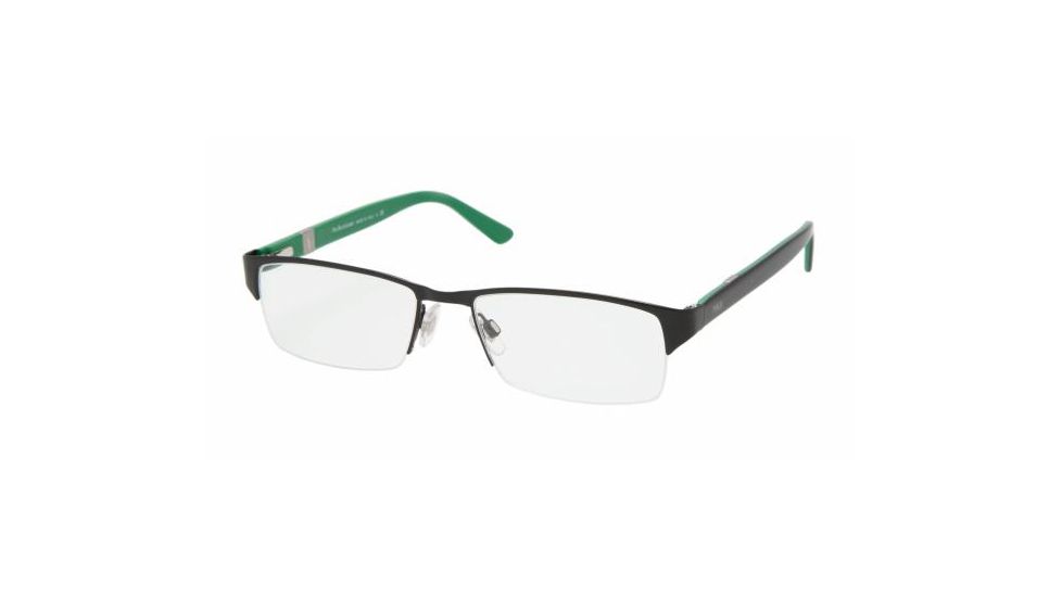 Polo PH1075 Progressive Eyeglasses Shiny Black Frame / 53 mm Prescription Lenses, 9003-5317