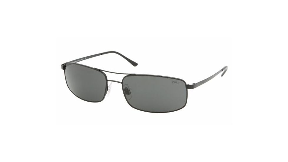Polo PH 3051 Sunglasses Styles - Matte Black Gray Frame, 903887-6117