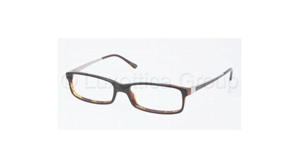 Polo PH2076 Bifocal Prescription Eyeglasses 5260-5216 - Top Black/Havana 