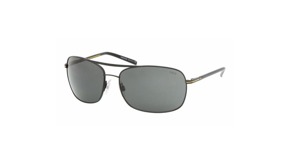 Polo Sport PH3050 #903887 - Matte Black Frame, Gray Lenses