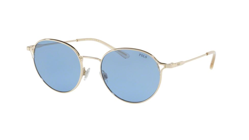 Polo PH3109 Bifocal Prescription Sunglasses PH3109-911672-53 - Lens Diameter 53 mm, Frame Color Shiny Pale Gold
