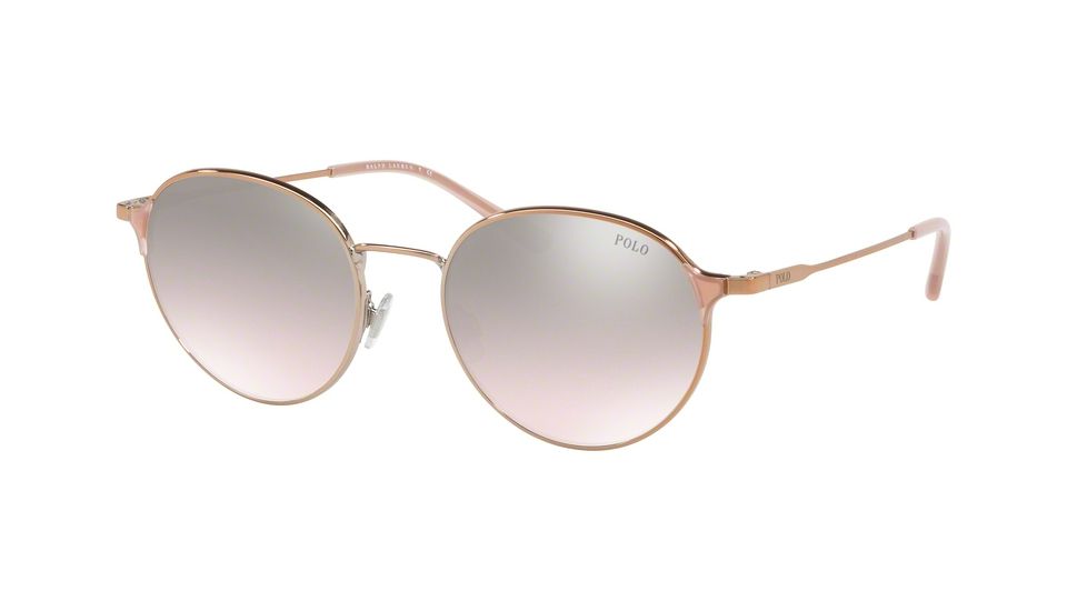 Polo PH3109 Bifocal Prescription Sunglasses PH3109-93298Z-53 - Lens Diameter 53 mm, Frame Color Shiny Rose Gold
