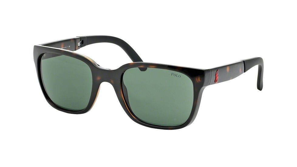 Polo PH4089 Progressive Prescription Sunglasses PH4089-500371-54 - Lens Diameter 54 mm, Frame Color Dark Havana
