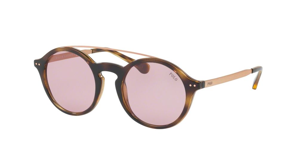 Polo PH4122 Single Vision Prescription Sunglasses PH4122-500384-49 - Lens Diameter 49 mm, Frame Color Dark Havana