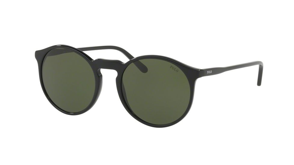 Polo PH4129 Bifocal Prescription Sunglasses, 53mm, Black, PH4129-500171-53-BI