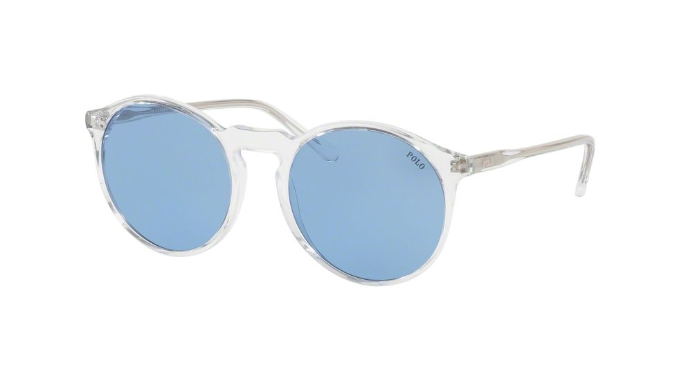 Polo PH4129 Bifocal Prescription Sunglasses, 53mm, Clear, PH4129-500272-53-BI