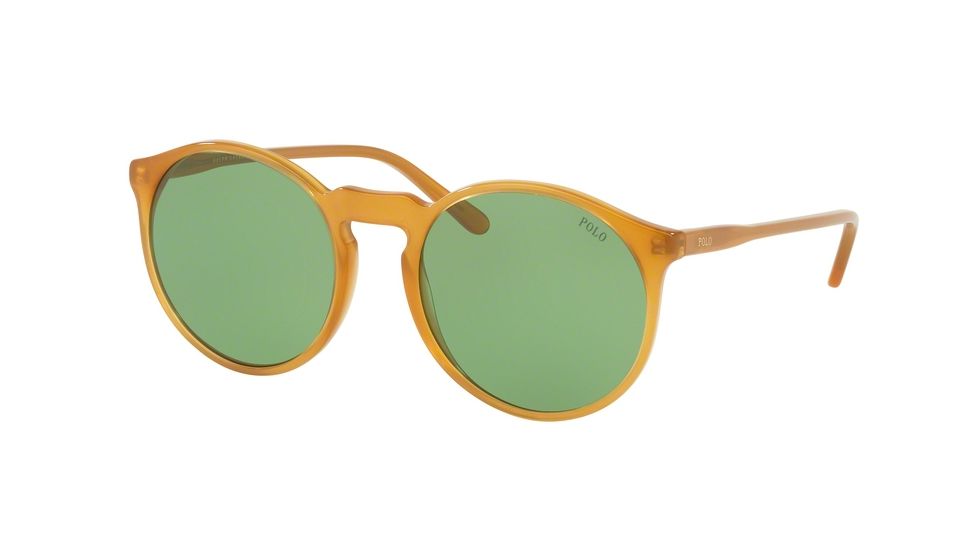 Polo PH4129 Bifocal Prescription Sunglasses, 53mm, Honey, PH4129-527571-53-BI