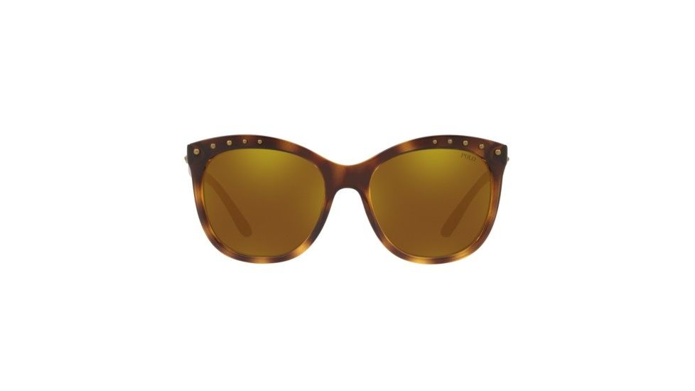 Polo PH4140 Progressive Prescription Sunglasses, 55mm, Dark Havana, PH4140-50037D-55-PRO