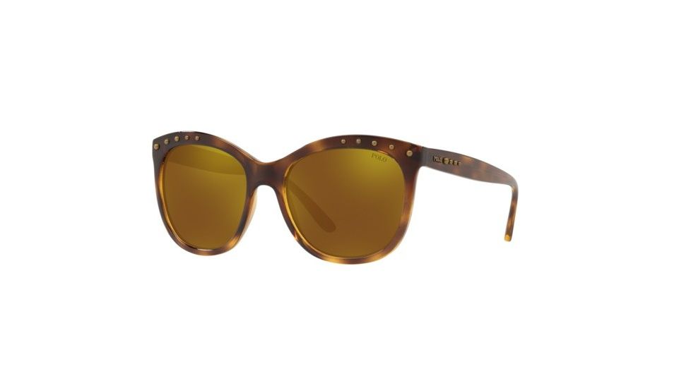 Polo PH4140 Progressive Prescription Sunglasses, 55mm, Dark Havana, PH4140-50037D-55-PRO