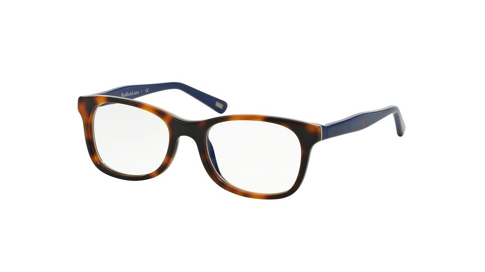 Polo PP8522 Bifocal Prescription Eyeglasses 1306-46 - Tortoise Blue/Blue Frame