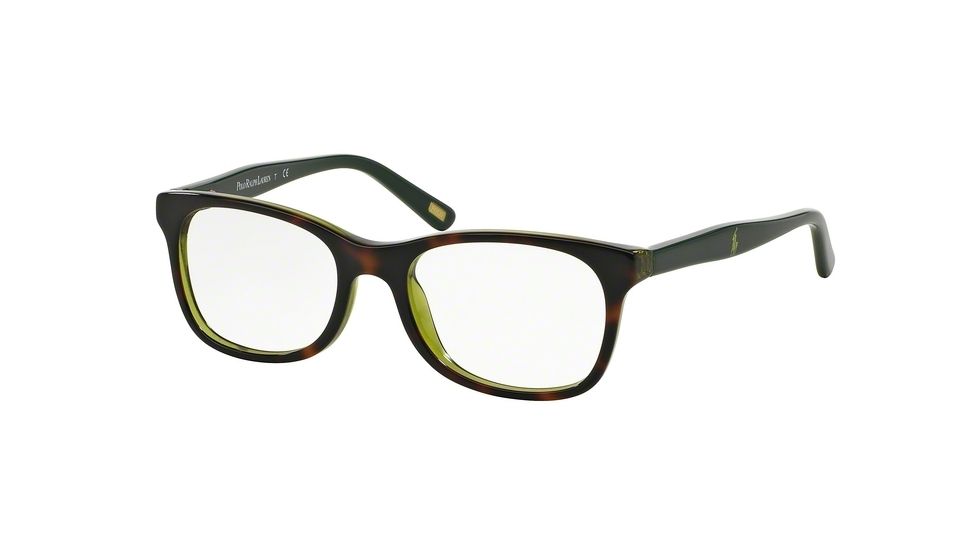 Polo PP8522 Bifocal Prescription Eyeglasses 1307-46 - Tortoise Green/Green Frame