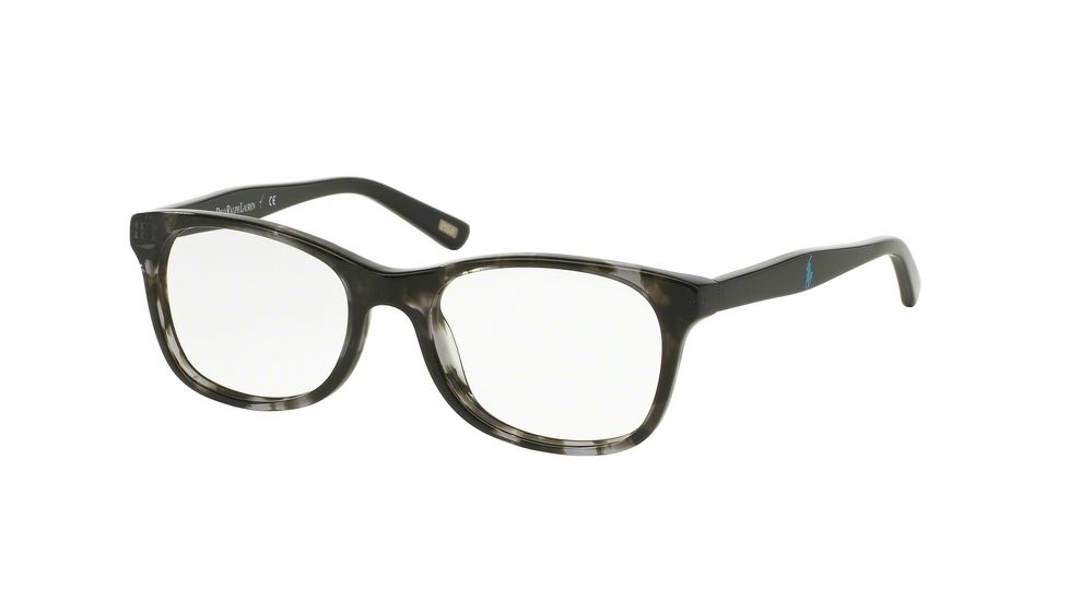 Polo PP8522 Bifocal Prescription Eyeglasses 1308-46 - Black Tortoise/Black Frame