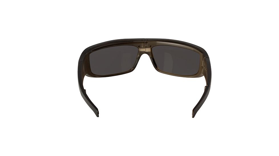 Popticals PopGear Sunglasses, Brush Black Matte Frame, Gray Lens, Polarized, 090050-ZUGP