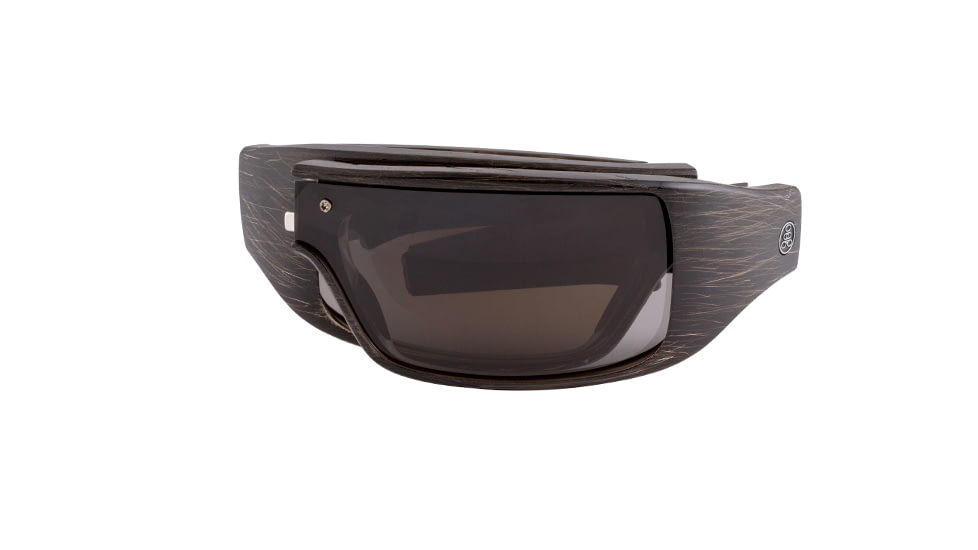 Popticals PopGear Sunglasses, Brush Black Matte Frame, Gray Lens, Polarized, 090050-ZUGP