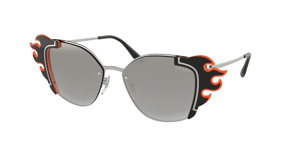 Prada ABSOLUTE PR59VS Sunglasses 4275O0-64 - , Gradient Grey Mirror Silver Lenses