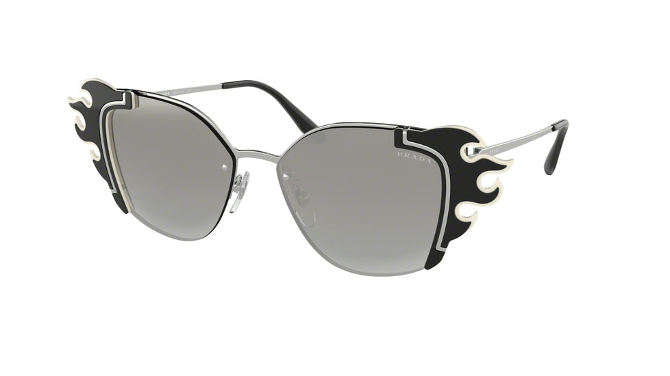 Prada ABSOLUTE PR59VS Sunglasses 4285O0-64 - , Gradient Grey Mirror Silver Lenses