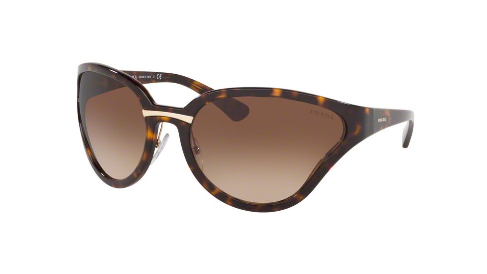 Prada CATWALK PR22VS Sunglasses 2AU6S1-68 - , Brown Gradient Lenses