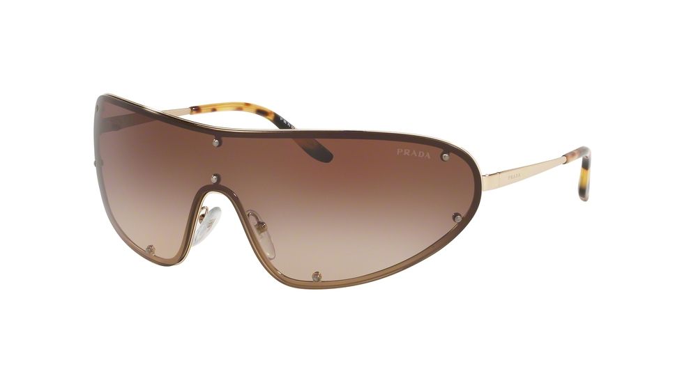 Prada CATWALK PR73VS Sunglasses ZVN6S1-40 - , Brown Gradient Lenses