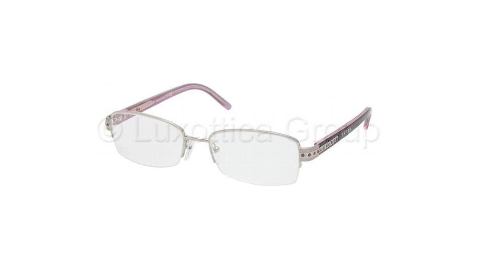 Prada Eyeglass Frames PR57MV 3AX1O1-5217 - Black-pink 