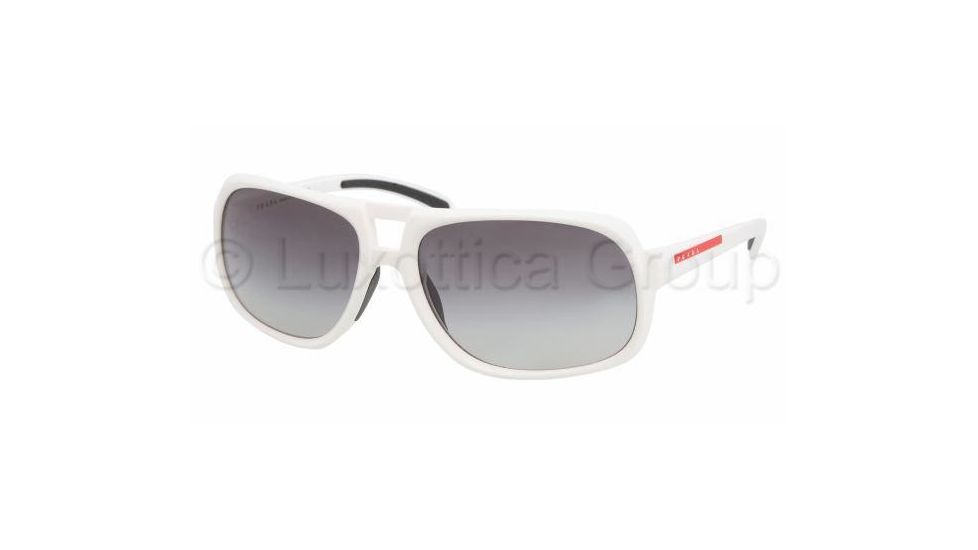 Prada Linea Rosa PS 06LS Sunglasses Styles - Talc Frame / Gray Gradient Lenses, AAI3M1-6317