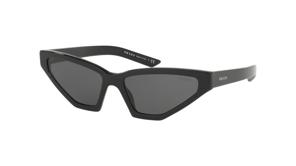 Prada MILLENNIALS PR12VS Sunglasses 1AB5S0-57 - , Dark Grey Lenses