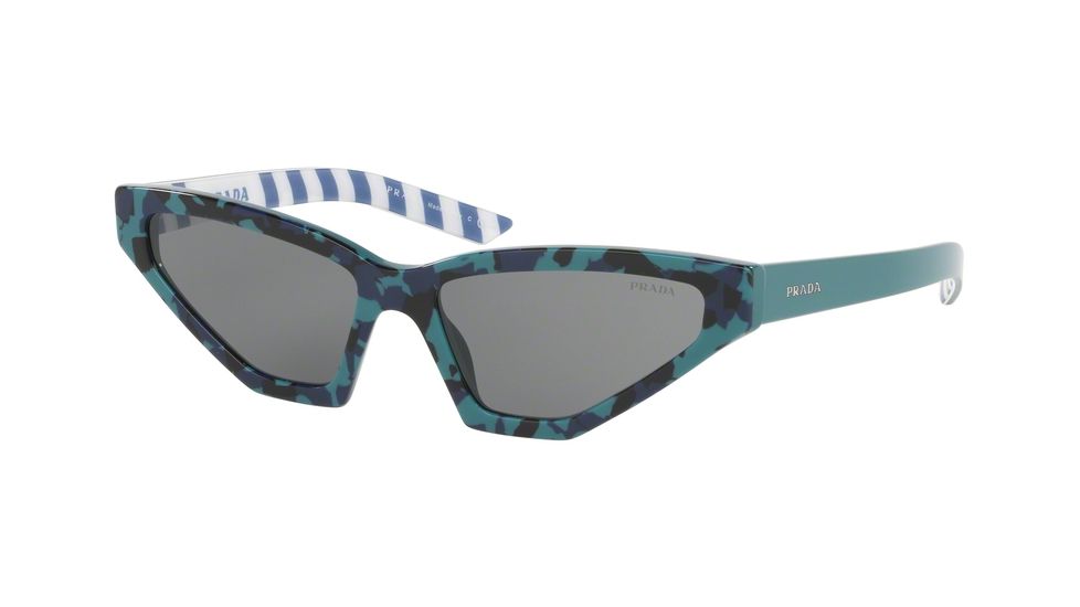 Prada MILLENNIALS PR12VS Sunglasses 4456Q0-57 - , Grey Lenses