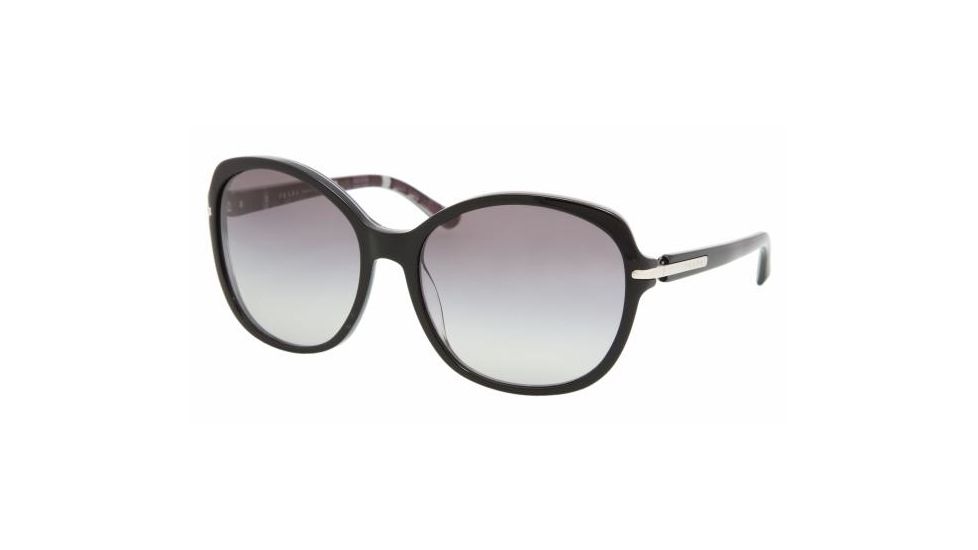 Prada PR 04NSA Sunglasses Styles - Top Black/Mimetic Gray Gray Gradient Frame, BF53M1-6117