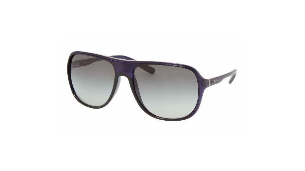 Prada PR 15MS Sunglasses Styles - Blue Cina Grey Gradient Frame, RVS3M1-6116