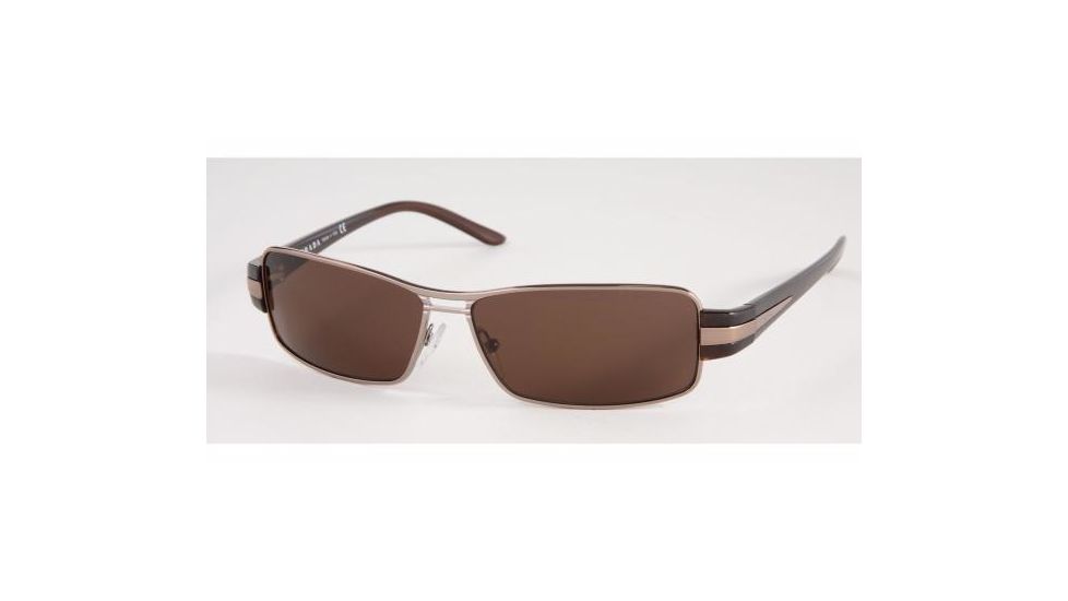 Prada PR50HS Bifocal Sunglasses - Dark Bronze Frame / 58 mm Prescription Lenses, 4AC8C1-5812