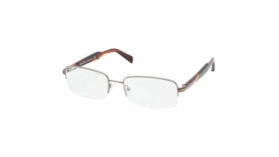 Prada PR58NV Bifocal Eyeglasses - Tortoise/Hoeny Frame / 52 mm Prescription Lenses, RWX1O1-5218