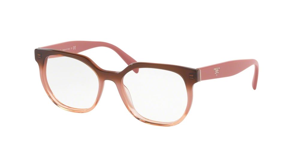 Prada PR02UVF Eyeglass Frames VX51O1-52 - Gradient Bordeaux Frame