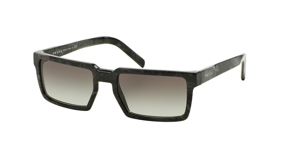 Prada PR03SSF Sunglasses UEK0A7-54 - Black Marble Frame