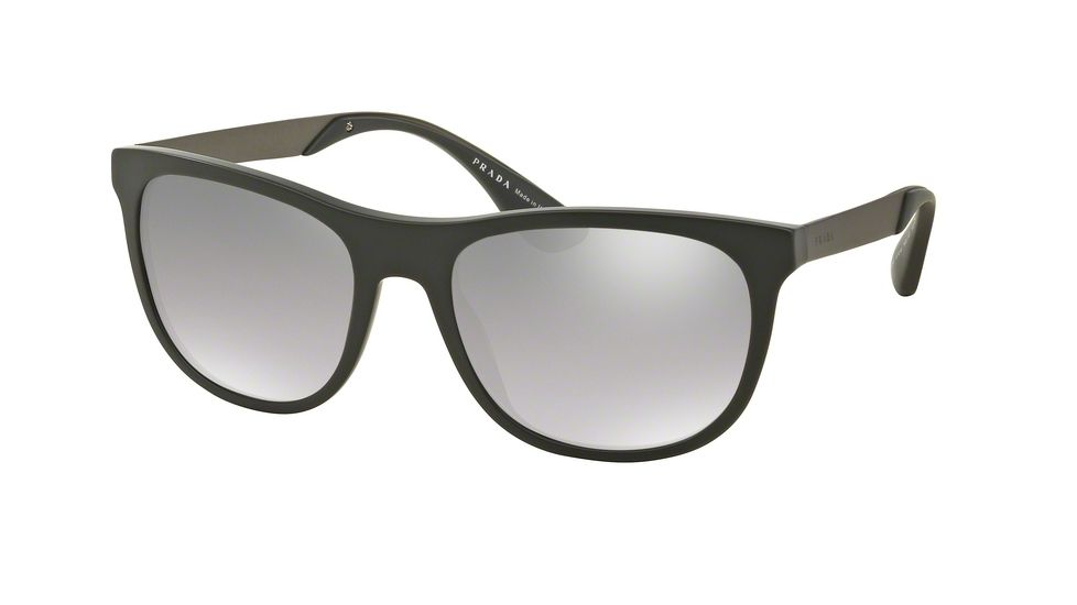 Prada PR04SSF Bifocal Prescription Sunglasses PR04SSF-TKM1A0-57 - Lens Diameter 57 mm, Frame Color Matte Grey